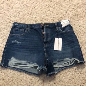 Calvin klein high rise shorts